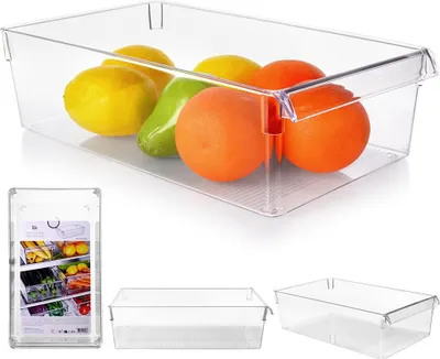 Immagine prodotto di Cassetto del frigorifero Contenitore per frigorifero Organizzatore per frigorifero 36x20,5x10 cm