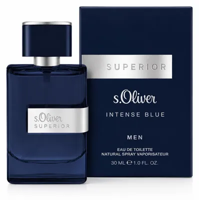 Immagine prodotto di S.Oliver Superior Men Intense Blue, eau de toilette spray (30 ml)
