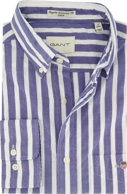 Produktbild von Gant Regular Fit Freizeithemd blau