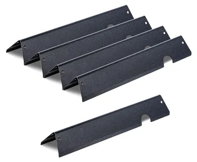 Immagine prodotto di VEVOR 5 barre aromatizzatrici Distributore di aromi (acciaio porcellanato) per barbecue Weber Genesis ll 310 315 335 340, E/S 325s, ES/SX 325s, E/S 335, EX/SX/EPX-335, nero