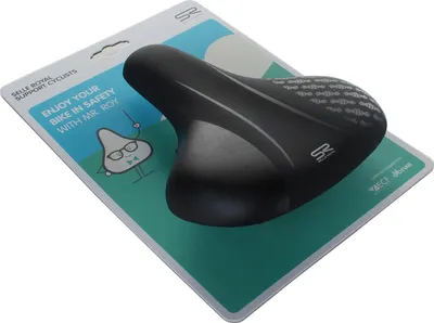 Zdjęcie produktu dla Selle Royal 1703DRNA03807 Siodło młodzieżowe "Candy" Girl, 230 x 172 mm, ok. 320 g, czarne