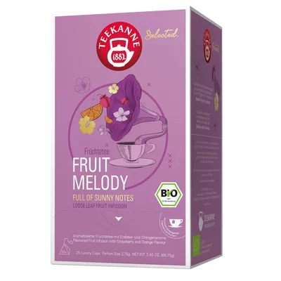 Obrázok produktu pre TEEKANNE 684659 TEEKANNELuxury Cup Fruit MelodyTee 25 Portionen