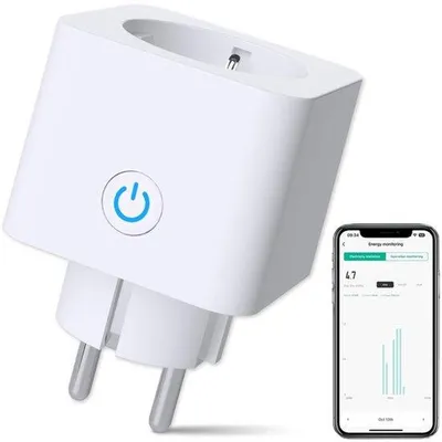 Zdjęcie produktu dla Smart Wtyczka Smart Power gniazdo WiFi z miernikiem energetycznym 16 A