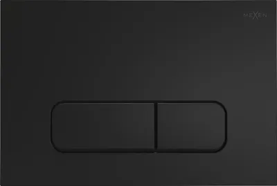 Image de Mexen Fenix Air 02 bouton de chasse pneumatique, noir - 6A0203