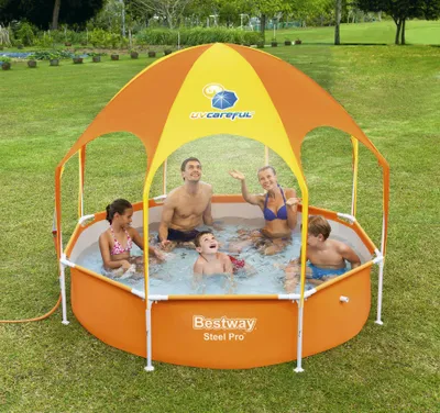 Produktbild von Bestway Splash in Shade Play Pool Schwimmbecken Planschbecken Kinder Baby 56432