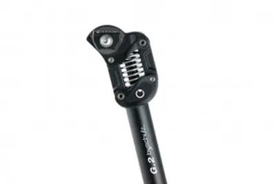 Produktbild von by.schulz 10631 G.2 Federsattelstütze Ø 31,6 mm, 450 mm, soft 45-65 kg, schwarz
