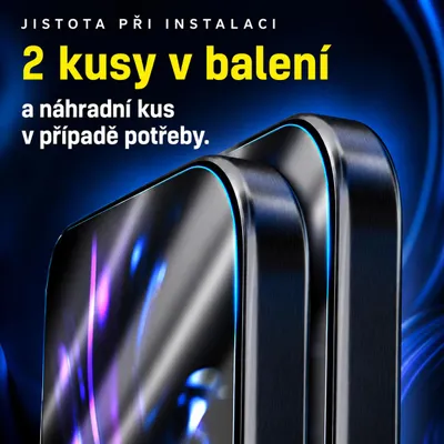 Obrázek produktu pro H Hardy 2 ks Hybridního skla pro iPhone 16, Netříštivá Fólie na displej odolná proti poškrábání, Obrázek vytvořený pomocí AI