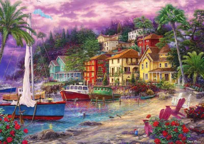 Image de Puzzle GRAFIKA Sur la côte d'or 2000 pièces