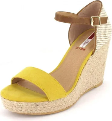 Produktbild von S.OLIVER [WOMEN] 5-5-28315-24/616 YELLOW COMB. Sandaletten  FS 2020, Spocc:40