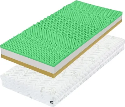 Produktbild von Maximus Visco Kaltschaummatratze 180x200 cm - Matratze mit Härtegrad H4/H4 - Höhe 20 cm, 7-Zonen-Kaltschaummatratze, Kaltschaum, Schaumstoffmatratze