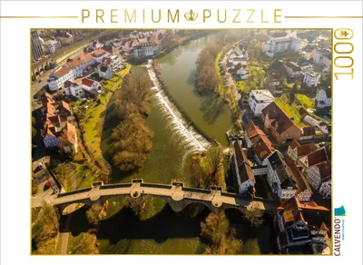 Produktbild von CALVENDO Puzzle Melsungen | 1000 Teile Lege-Größe 64x48cm Foto-Puzzle für glückliche Stunden