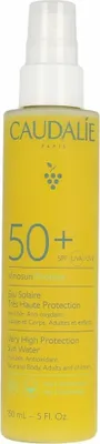 Produktbild von Caudalie Vinosun Protect Sonnenlotion Sehr Hoher Schutz LSF 50+ 150 ml, Sonnenschutzspray, Körper, Spray, Feuchtigkeitsspendend, Schutz, Jeder Hauttyp, 150 ml