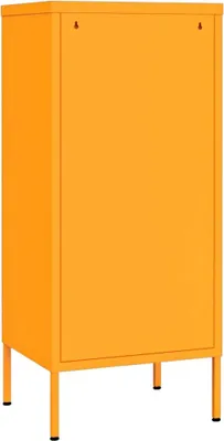 Produktbild von vidaXL Lagerschrank Senfgelb 42,5x35x101,5 cm Stahl