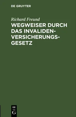 Produktbild von Wegweiser durch das Invalidenversicherungsgesetz