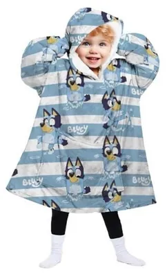 Productafbeelding van Moose Bluey Kinderbadjas, blauw, blauw, one size