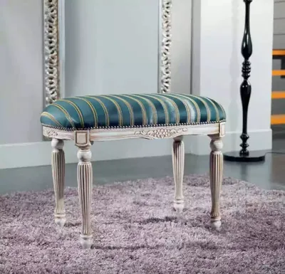 Image de Tabouret Tabouret de salon Design Meuble classique Tabouret de pied Banc