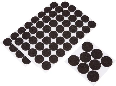 Produktbild von Filzgleiter Sortiment 104-teilig - selbstklebend - braun - effektiver Schutz für Ihre Möbel & Stühle