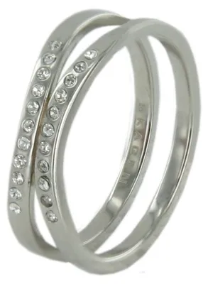 Produktbild von Skagen Damen Ring silber Zyrkonia JRSS027, Größe:S6 (16.5 mm Ø)