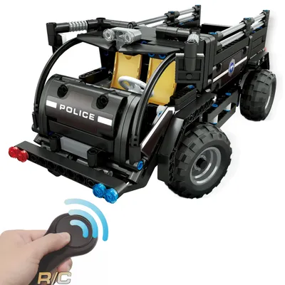 Produktbild von Mould King  RC Polizei LKW - 462 Klemmbausteine -  2603