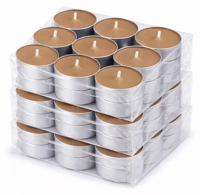Image de Bougies chauffe-plat parfumées - Parfum « Gâteau » - Lot de 54