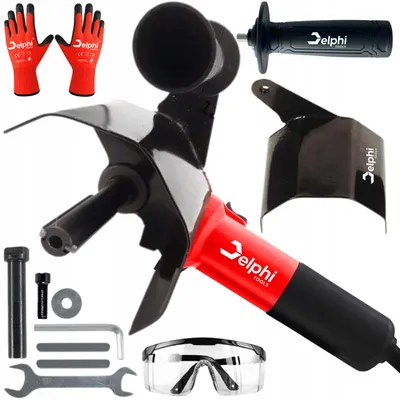 Immagine prodotto di Accessori Delphi | Accessorio satinatore per smerigliatrici angolari - Filetto M14 - Per levigatura e lucidatura