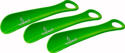 Produktbild von biped 3er Set Schuhanzieher Kunststoff - 18 cm Schuhlöffel -  z1570(gruen)