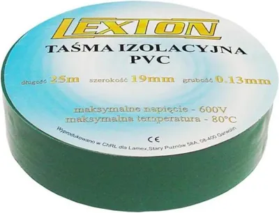Produktbild von LEXTON GRÜNES Isolierband 25m