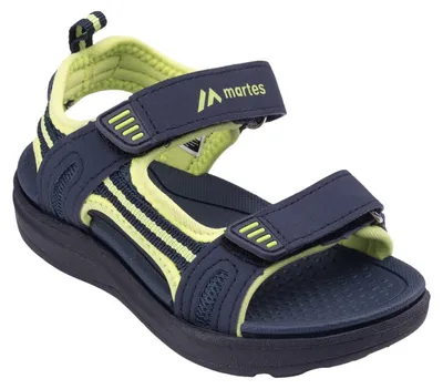 Produktbild von Martes - Kinder Sandalen "Martibo" IG5768 (22 EU) (Marine/Sonniges Lindgrün/Schwarz)