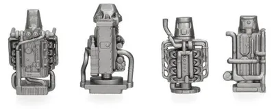 Produktbild von Herpa 055482 - 1:87 Zubehör: Motoren für Zugmaschinen und LKW (20 Stück) - Neu