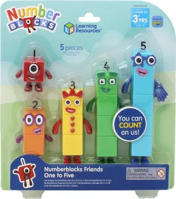 Zdjęcie produktu dla Zestaw figurek Numberblocks - od jednego do pięciu