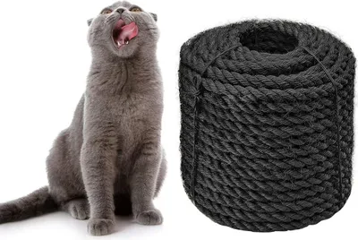 Produktbild von Sisal Seil 6mm für Katzenkratzbäume - DIY Kratzmöbel und Spielzeug