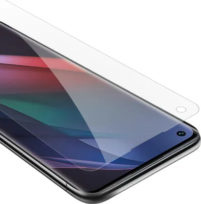 Produktbild von Cadorabo Panzer Folie für Oppo FIND X3 NEO Schutzfolie in Transparent Gehärtetes Tempered Display-Schutzglas