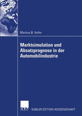 Obrázek produktu pro Marktsimulation und Absatzprognose in der Automobilindustrie