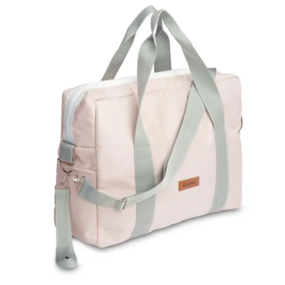 Produktbild von SENSILLO - Wickeltasche Kinderwagen Organizer - Kinderwagentasche mit Reißverschluss - Rosa