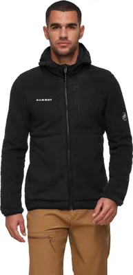 Obrázek produktu pro Mammut Falera Pro ML, pánská fleecová bunda s kapucí, černá, velikost M
