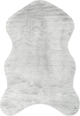 Obrázek produktu pro Umělá kožešina SoleVito Florenz světle šedá 55 x 80 cm