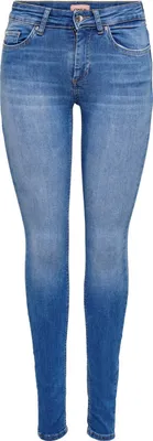 Produktbild von ONLY Damen Jeans-Hose OnlBlush Mid Skinny Rea12187 Noos Denim Skinny Fit-Jeans, Farbe:Blau, Jeans/Hosen Neu:M / 30L