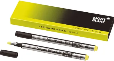 Produktbild von MONT BLANC Markermine 2 St. Document gelb 128252 / 105168