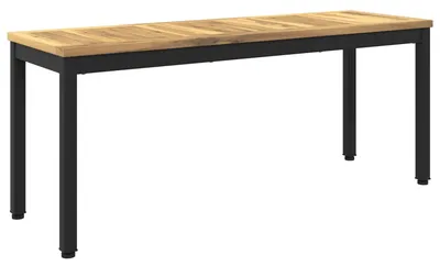Obrázek produktu pro vidaXL Zahradní lavička, 108,5 x 35 x 45 cm, masivní akátové dřevo, pravoúhlá