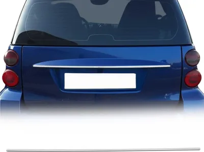 Image de Poignée de Coffre Arrière pour Smart ForTwo 2007-2014 acier inox