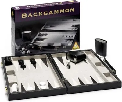 Produktbild von Piatnik Backgammonkoffer, Brettspiel, Strategie, 14 Jahr(e)