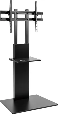Zdjęcie produktu dla Stojak podłogowy pod telewizor z półką 37-70" Stojak pod telewizor maks. 40 kg maks. VESA 600x400 Regulowana wysokość
