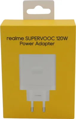 Image de Realme 120W USB-A SuperVooc Power Adapter - White