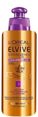 Produktbild von L'Oréal Paris Elvive Extraordinary Oil Lockenpflege Oil-in-Milk Leave-in-Creme 200 ml