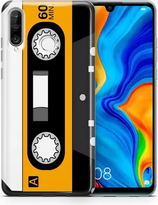 Produktbild von Handyhülle für Huawei Xiaomi Schutz Case Cover Bumper Etuis Schale Ultra Dünn, Modell:Xiaomi Redmi 9, Motiv auswählen:Retro Kassette