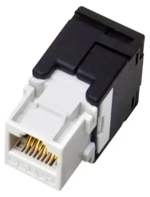 Image de Connecteur de câble Alantec MB001 RJ45 Noir/Blanc