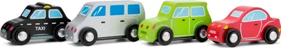 Produktbild von New Classic Toys, 4-teiliges Fahrzeugset