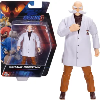 Obrázek produktu pro Jakks 42954 Sonic 3 Figurka Geralda Robotnika 14 cm