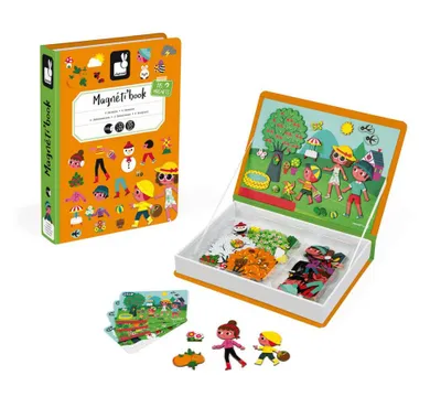 Produktbild von JANOD 4 seasons Magneti'book, 3 Jahr(e), Karton, Orange