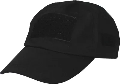 Produktbild von MFH Einsatz-Cap, mit Klett, schwarz